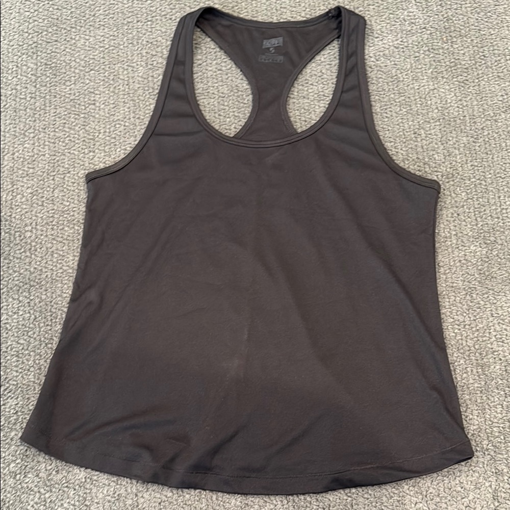 Soffe Black Sleeveless Tank Top